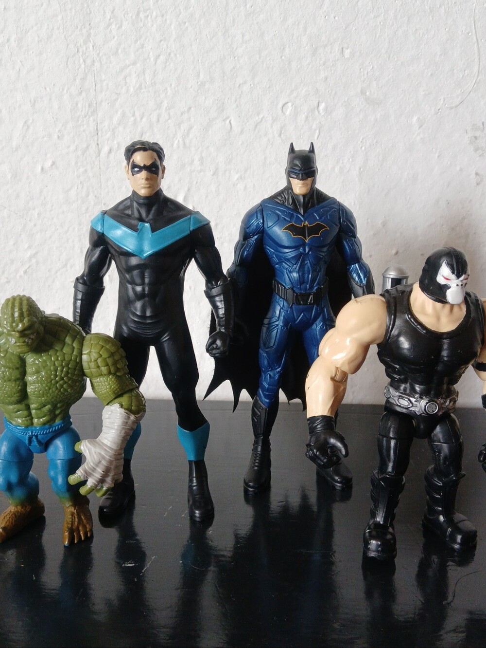 Batman/Nightwing Action Figure with Villans - Kids Superhero Toy
